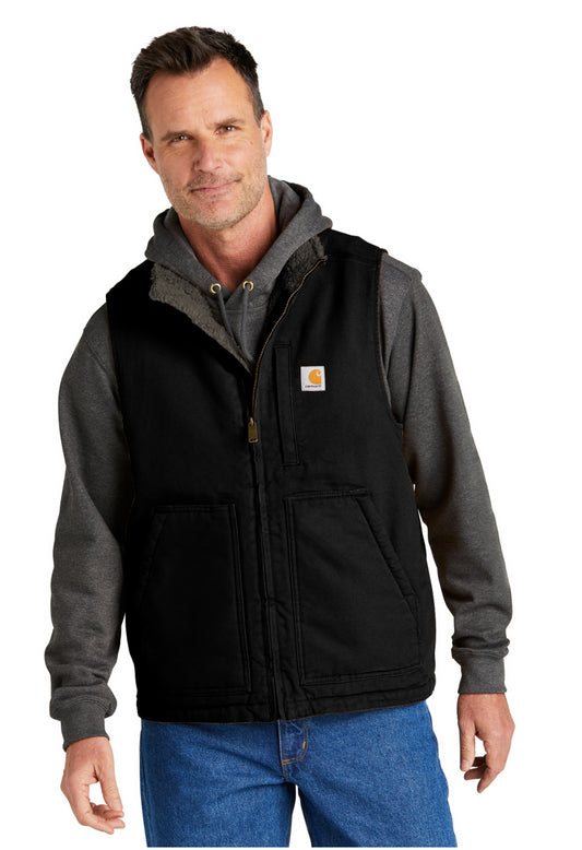 Carhartt Sherpa lined Mock Neck vest