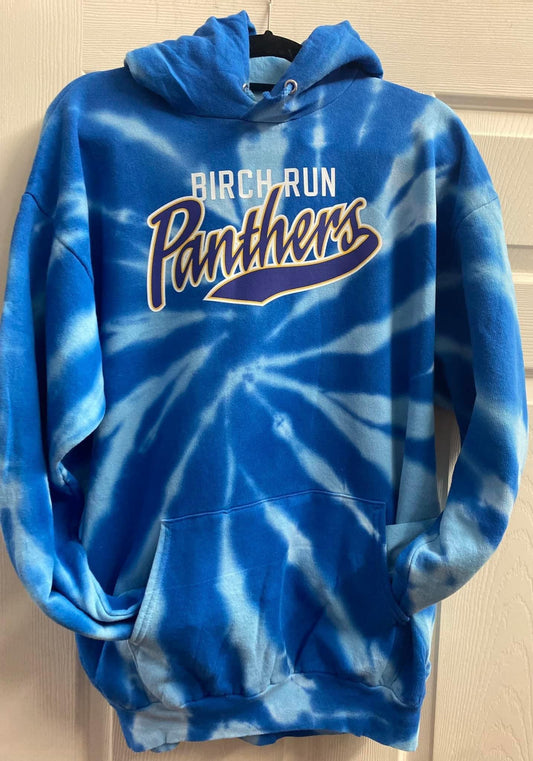 Birch Run Panthers Tie Dye Hoodie